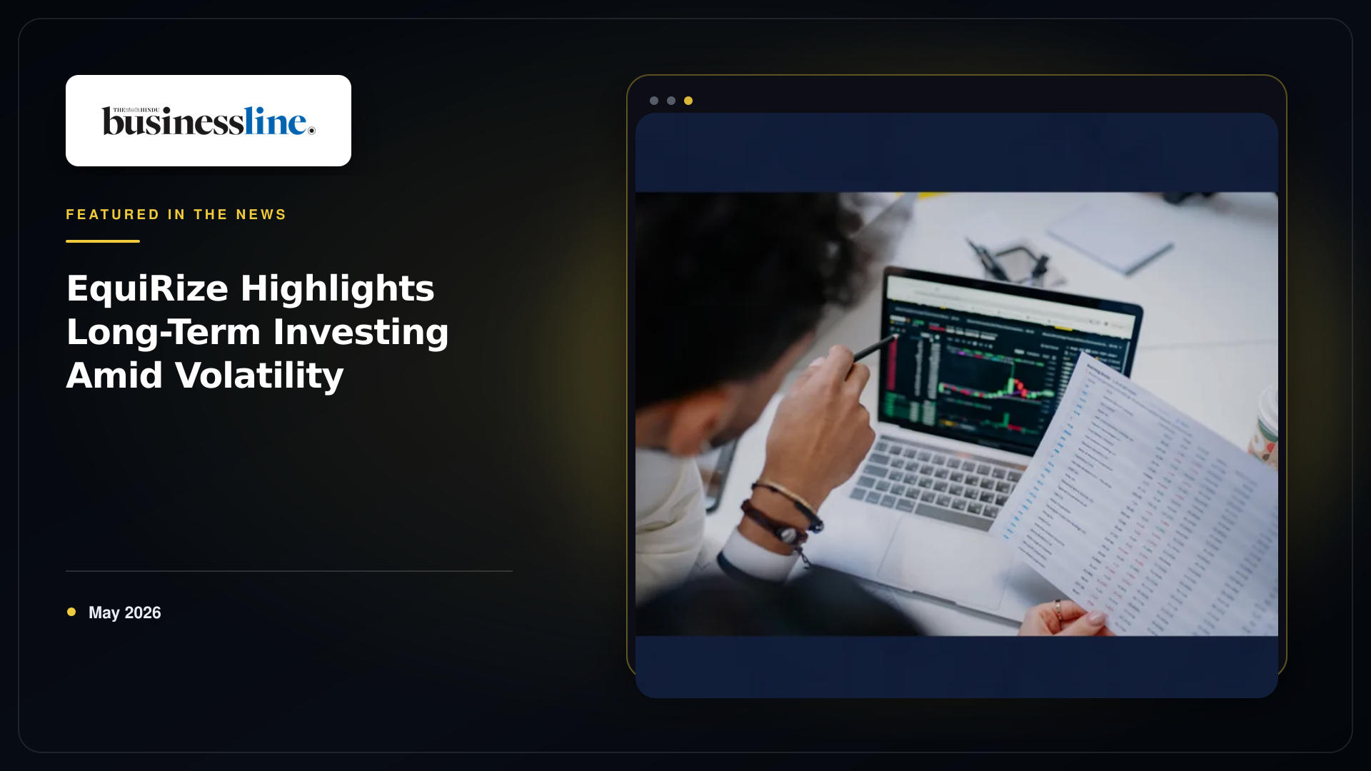 EquiRize Highlights Long-Term Investing Amid Volatility | EquiRize