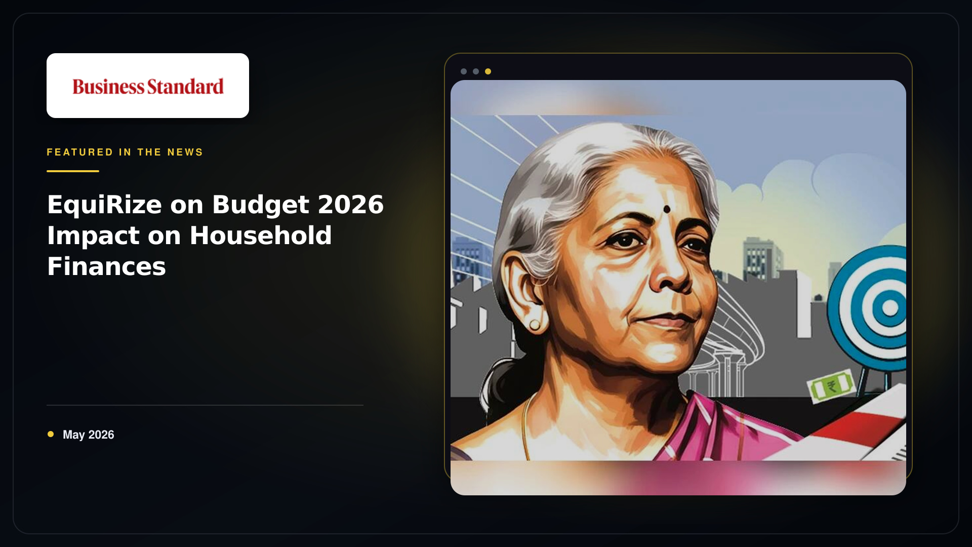 EquiRize on Budget 2026 Impact on Household Finances | EquiRize